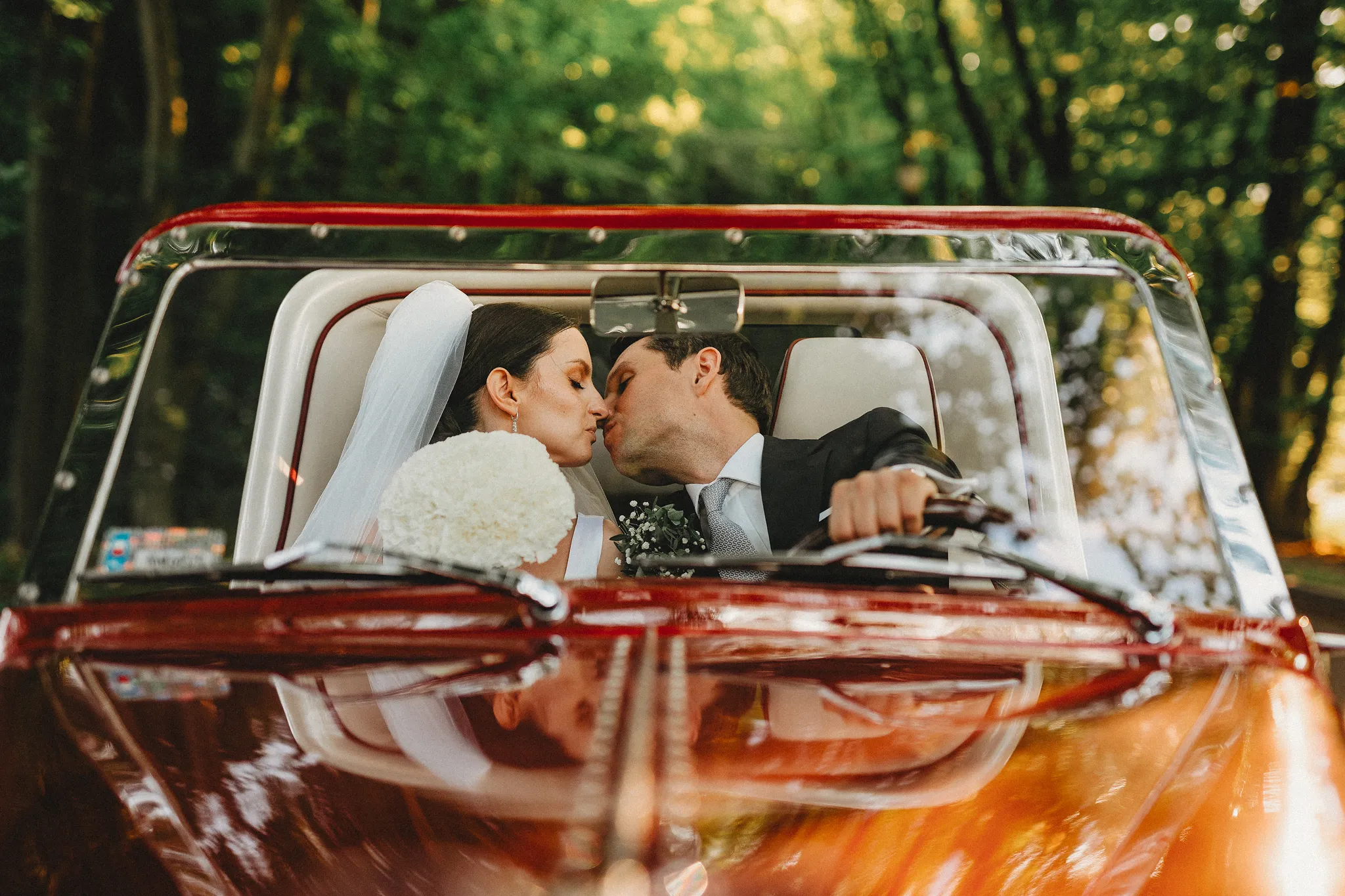 Samochód ślubny retro Kraków